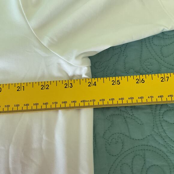 Redvanly Mens Crew Neck Performance Tee White XL - Picture 7 of 8